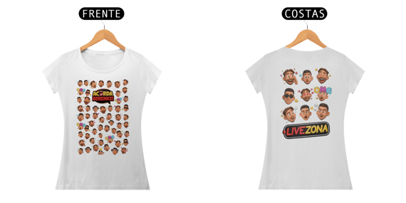 Camiseta Baby Long Acorda, Berenice! Kah e Gabs
