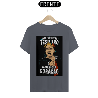 Nome do produto Camiseta Quico - Chaves - Onde estiver seu tesouro