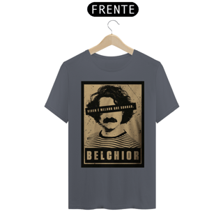 Nome do produto Camiseta Viver é melhor que sonhar - Belchior