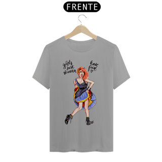 Nome do produto Camiseta Cindy Lauper Girls Just Wanna Have Fun BRANCA