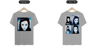 Nome do produto Camiseta Evanescence Amy Lee Frente e Costas