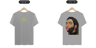Nome do produto Camiseta Dua Lipa CyberPunk Frente e Costas