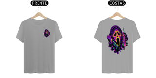 Nome do produto Camiseta Pânico Frente e Costas BRANCA