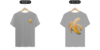 Nome do produto Camiseta Banana Frente e Costas BRANCA