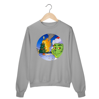 Nome do produto Moletom Fechado Grinch Christmas On Fire