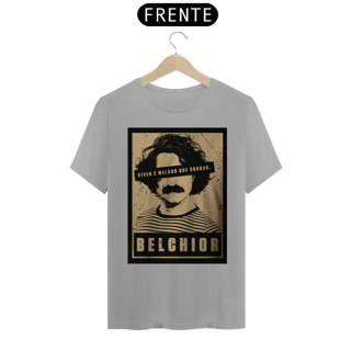 Nome do produto Camiseta Viver é melhor que sonhar - Belchior