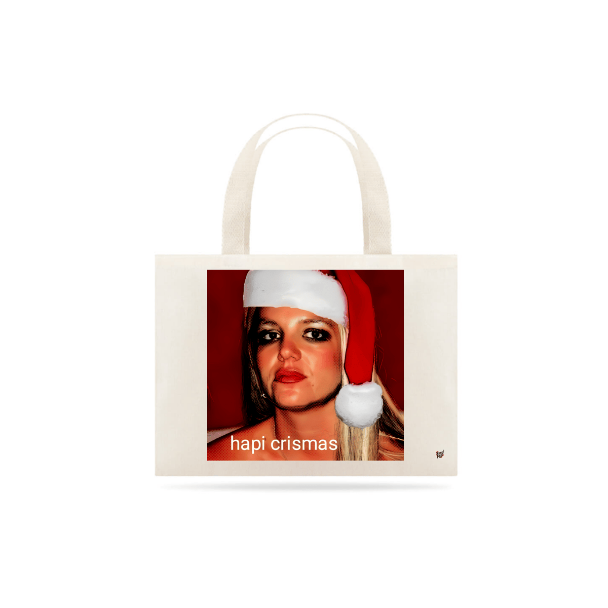 Nome do produto: Eco Bag Britney Spears hapi crismas