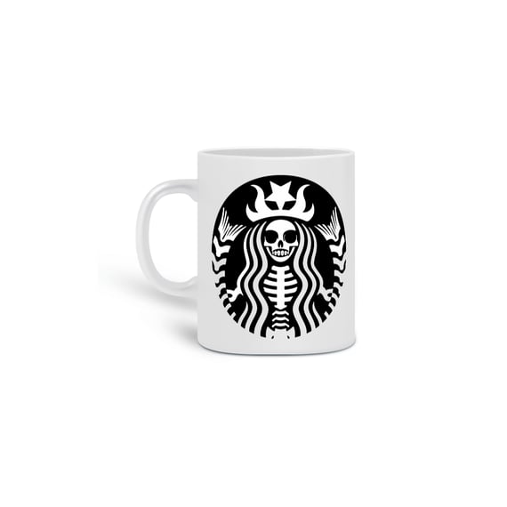Caneca Caveira Coffee