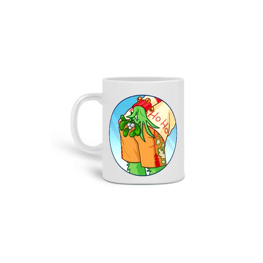 Nome do produto: Caneca Natal Ho Ho Grinch