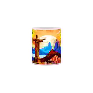 Nome do produto Caneca Cristo Redentor Entardecer