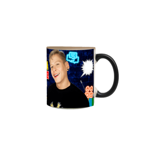 Nome do produto Caneca Mágica Acorda, Berenice! com Kah e Gabs *NOVA