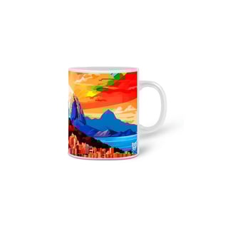 Nome do produto Caneca Cristo Redentor Entardecer