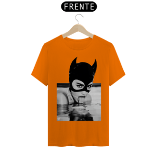 Nome do produto Camiseta Catwoman Preto e Branco