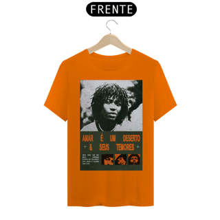 Nome do produto Camiseta Amar é um deserto e seus temores - Djavan - Oceano