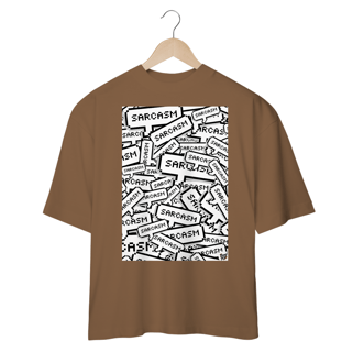 Nome do produto Camiseta Sarcasm Oversized