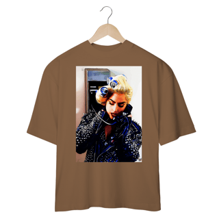 Nome do produto Camiseta Lady gaga OVERSIZED