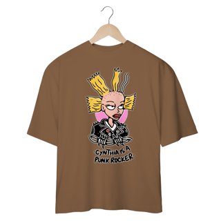 Nome do produto Camiseta Cynthia Punk Rocker OVERSIZED
