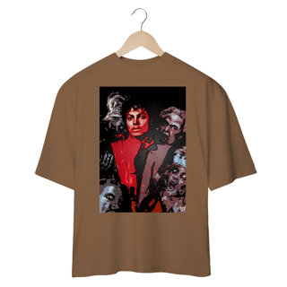 Nome do produto Camiseta Michael Jackson Thriller OVERSIZED