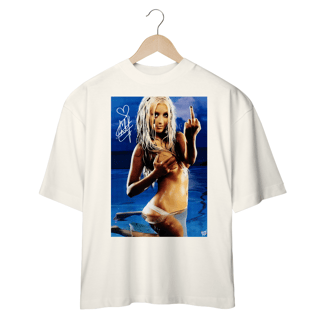 Nome do produto Camiseta Christina Aguilera Dirty OVERSIZED