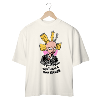 Nome do produto Camiseta Cynthia Punk Rocker OVERSIZED
