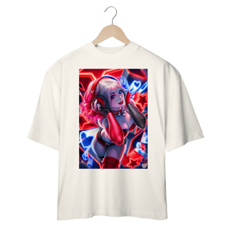Nome do produto Camiseta Arlequina - Girl Power OVERSIZED