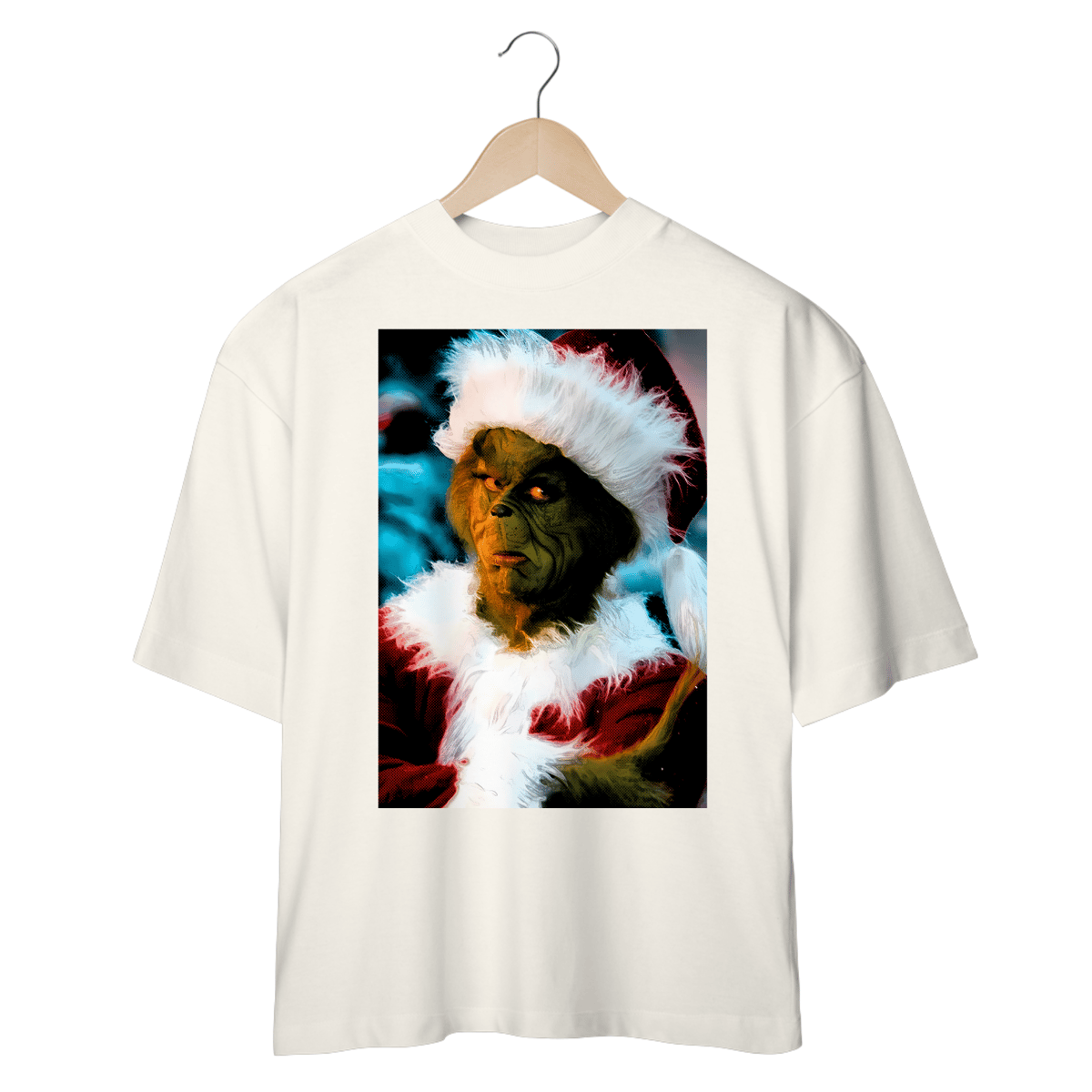 Nome do produto: Camiseta OVERSIZED Grinch Christmas