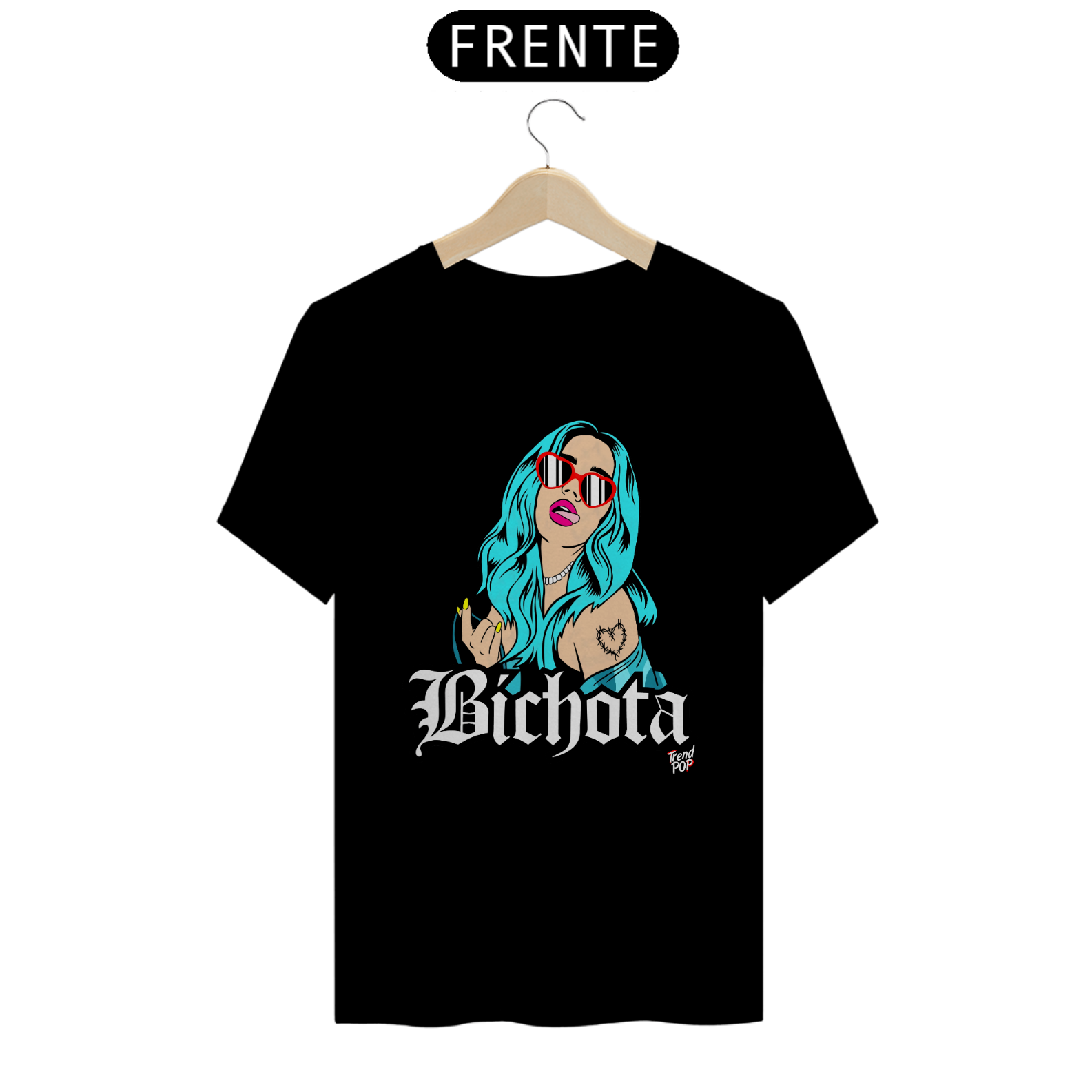 Camiseta Karol G Bichota Preta