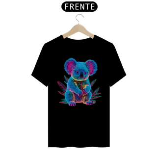 Nome do produto Camiseta Koala Neon PRETA