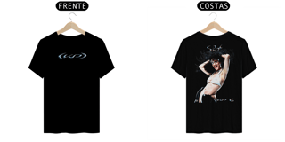 Nome do produto Camiseta Katy Perry Woman's World KP6 Frente e Costas