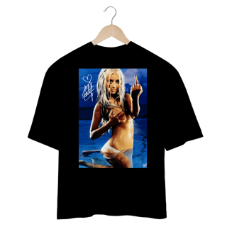 Nome do produto Camiseta Christina Aguilera Dirty OVERSIZED