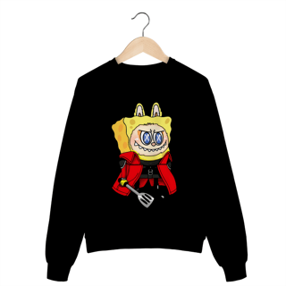 Nome do produto Moletom Labubu Lafufu Bob Esponja Fechado