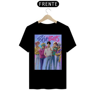 Nome do produto Camiseta Saja Boys - Guerreiras do K-Pop (K-Pop Demon Hunters)