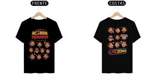 Nome do produto Camiseta Acorda, Berenice! Kah e Gabs