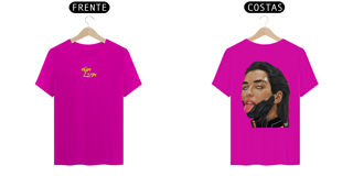 Nome do produto Camiseta Dua Lipa CyberPunk Frente e Costas