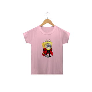 Nome do produto Camiseta Labubu Lafufu Bob Esponja Infantil