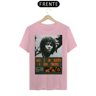 Nome do produto Camiseta Amar é um deserto e seus temores - Djavan - Oceano
