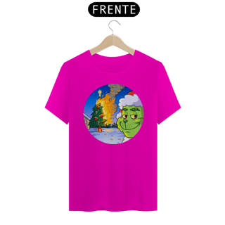 Nome do produto Camiseta Grinch Christmas On Fire 