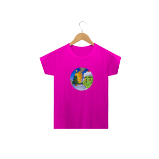 Nome do produto Camiseta Infantil Grinch Christmas On Fire 