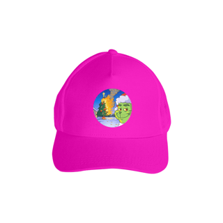 Nome do produto Boné Americano com Tela Grinch Christmas On Fire 