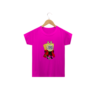 Nome do produto Camiseta Labubu Lafufu Bob Esponja Infantil