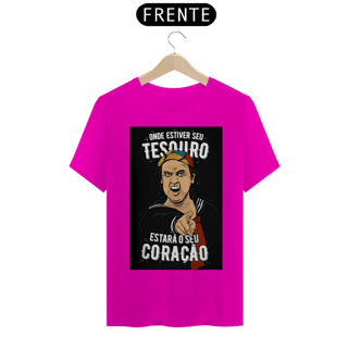 Nome do produto Camiseta Quico - Chaves - Onde estiver seu tesouro