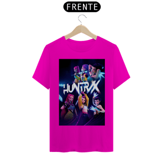 Nome do produto Camiseta Huntrix - Guerreiras do K-Pop (K-Pop Demon Hunters)
