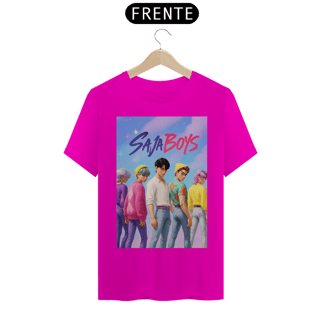 Nome do produto Camiseta Saja Boys - K-Pop Demon Hunters (Guerreiras do K-Pop)