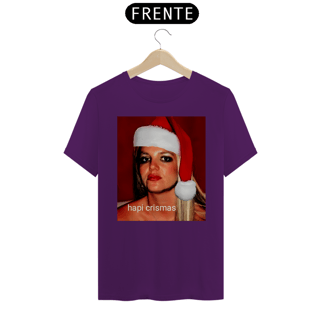 Nome do produto Camiseta Britney Spears hapi crismas
