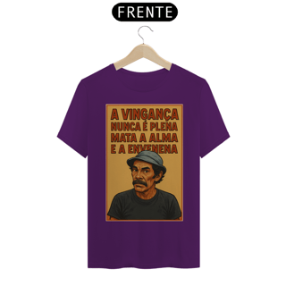 Nome do produto Camiseta Seu Madruga - Chaves - A vingança nunca é plena