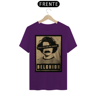 Nome do produto Camiseta Viver é melhor que sonhar - Belchior