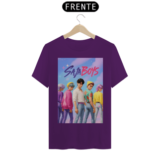 Nome do produto Camiseta Saja Boys - K-Pop Demon Hunters (Guerreiras do K-Pop)