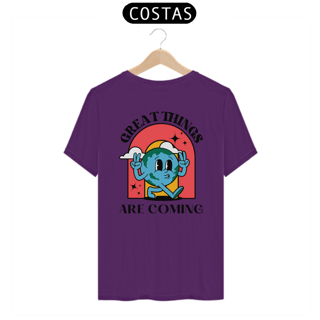 Nome do produto Camiseta Great Things Are Coming