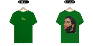 Nome do produto Camiseta Dua Lipa CyberPunk Frente e Costas