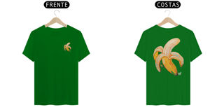 Nome do produto Camiseta Banana Frente e Costas PRETA